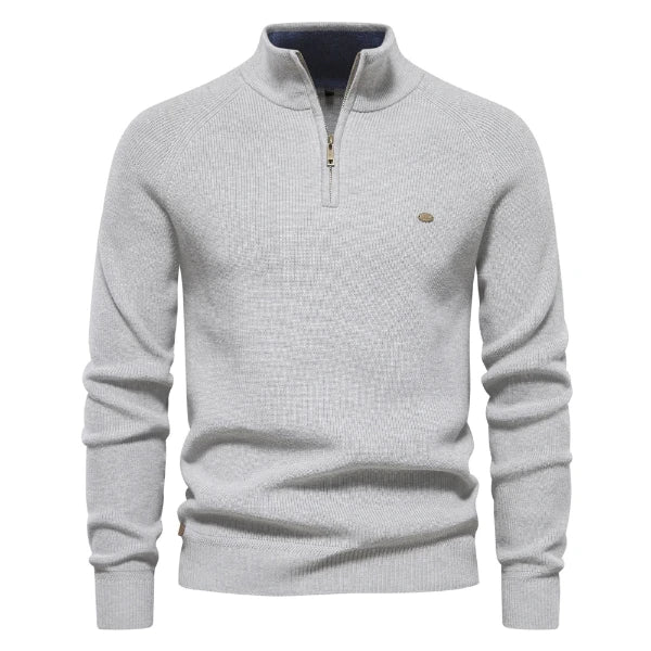 Men Cardigans Zipper Sweater