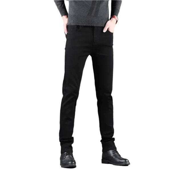 Men's Jet Black Jeans