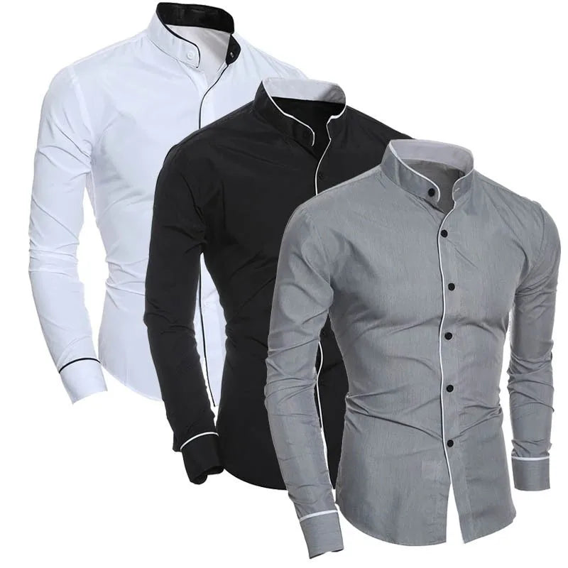 Men's Slim Fit Casual Shirt