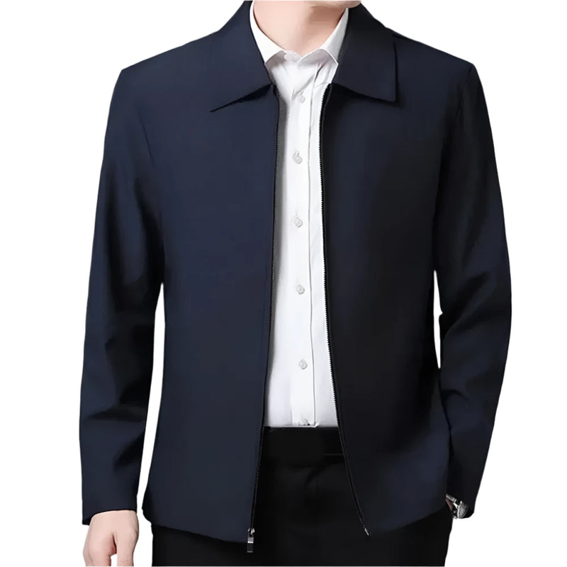 Men's Zipper Formal Jacket