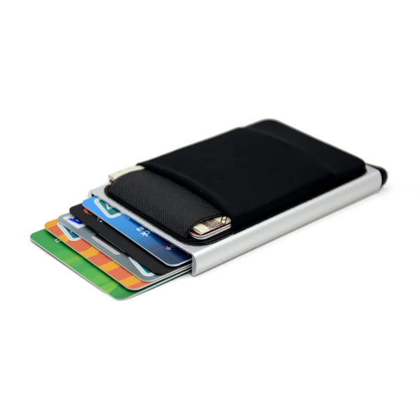 Men's Card holder Aluminum RFID Wallet