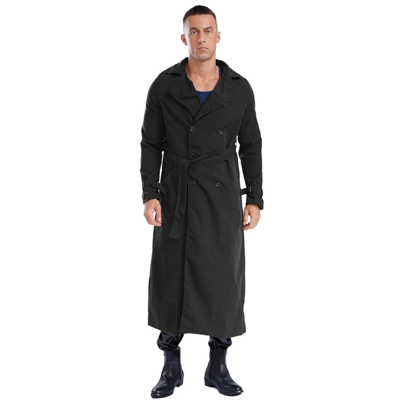 Men Stylish Long Trench Coat