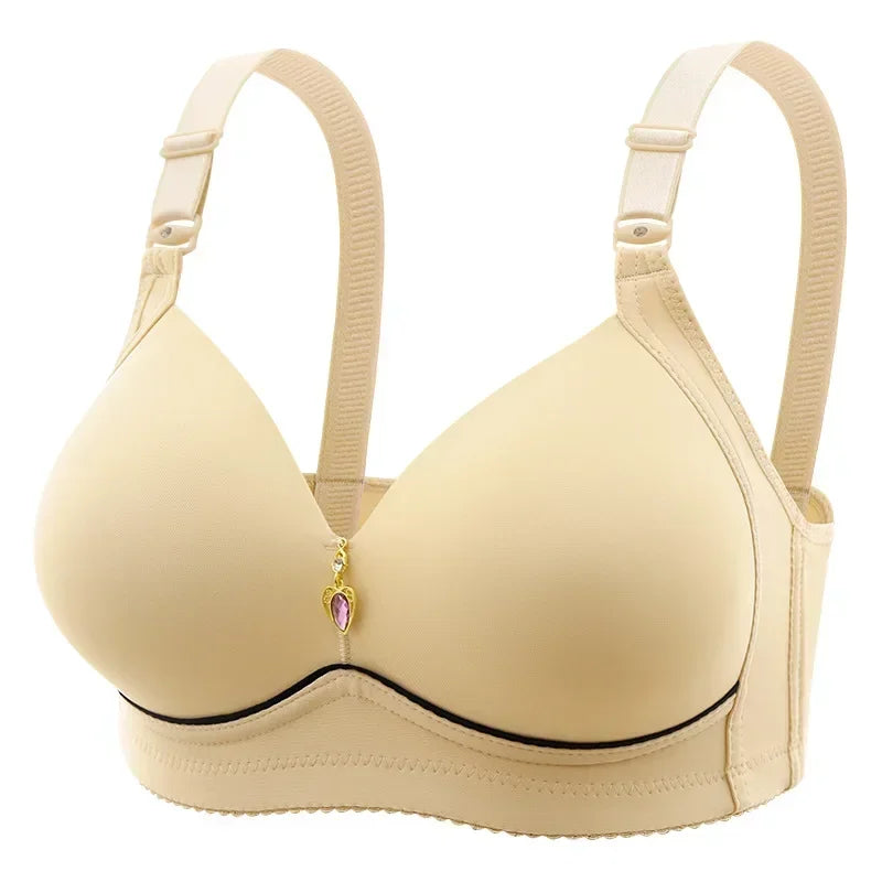 women's Thin Cup Glossy Brassieres