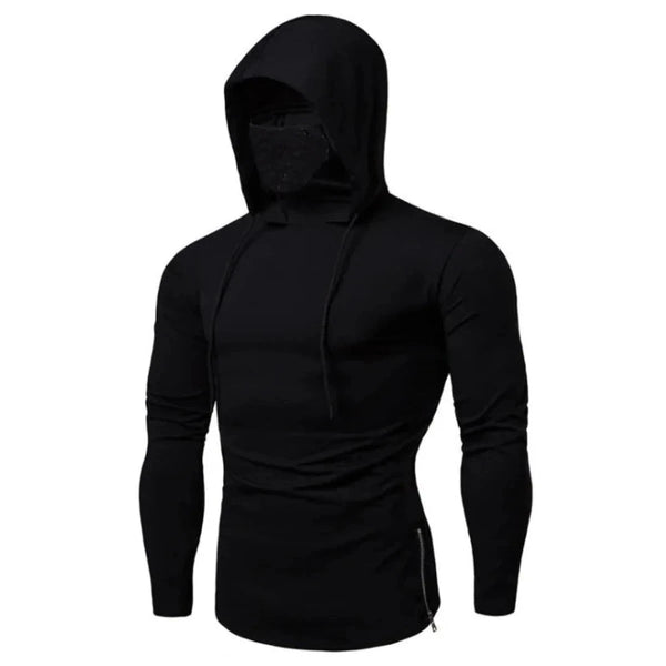 Men's long-sleeve hooded sweatshirt