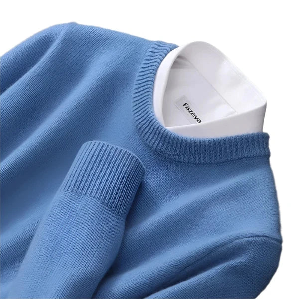 Men's Cashmere O-neck Sweater