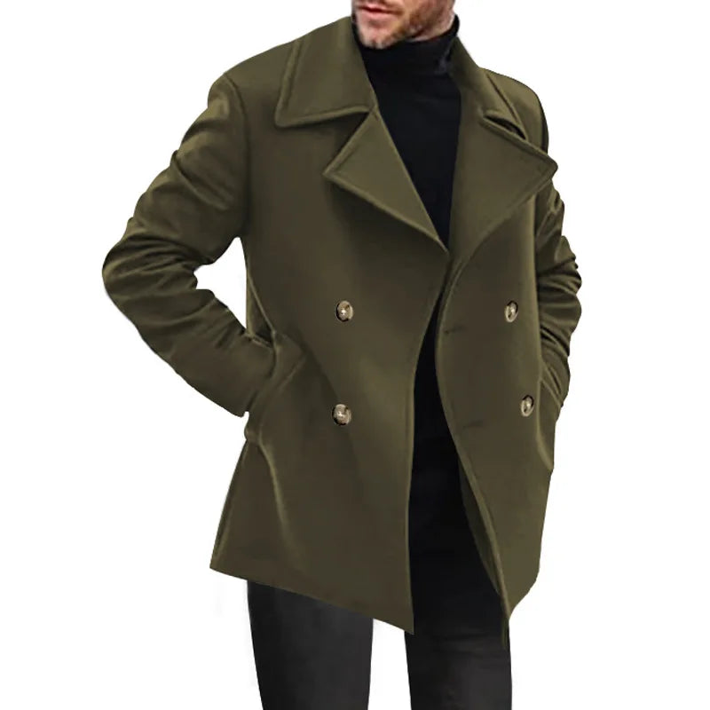 Men's stylish windbreaker Trench Coat