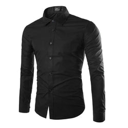 Men's Long Sleeved Tuxedo shirt