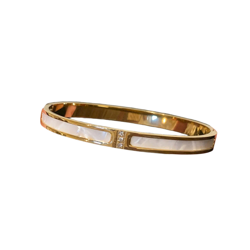 Women's Titanium Steel Gold Bracelet